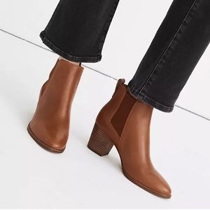 Madewell Regan Boot in English Saddle
